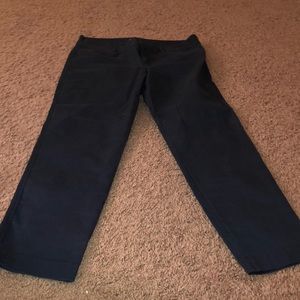 Navy blue business casual pants